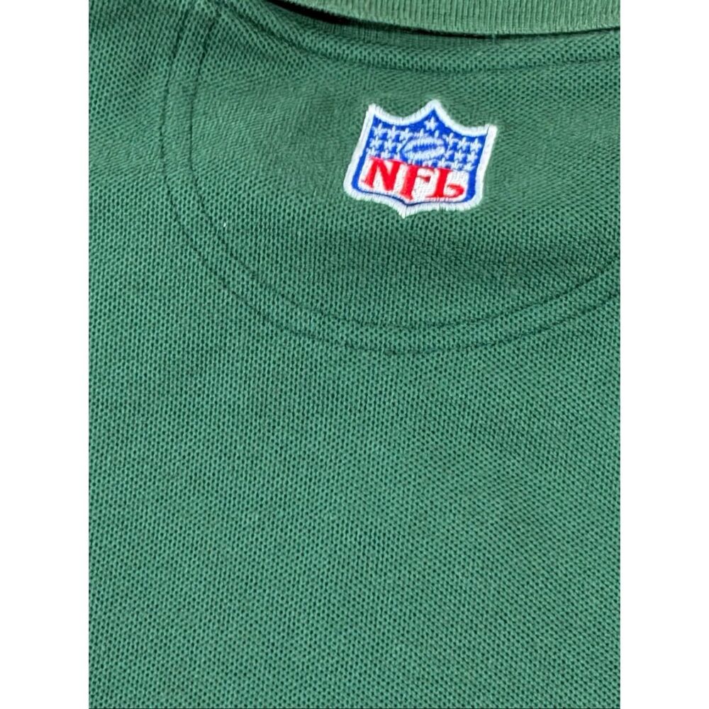 Vintage 90s Starter Pro Line Green Bay Packers Polo Shirt XXL Green - Picture 4 of 5